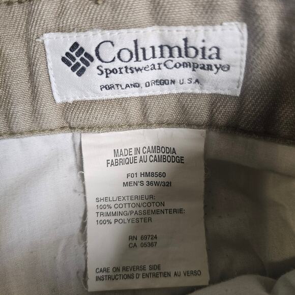 Columbia Fisherman Durable Reinforced Knee Work pants Size 36 - Picture 9 of 11